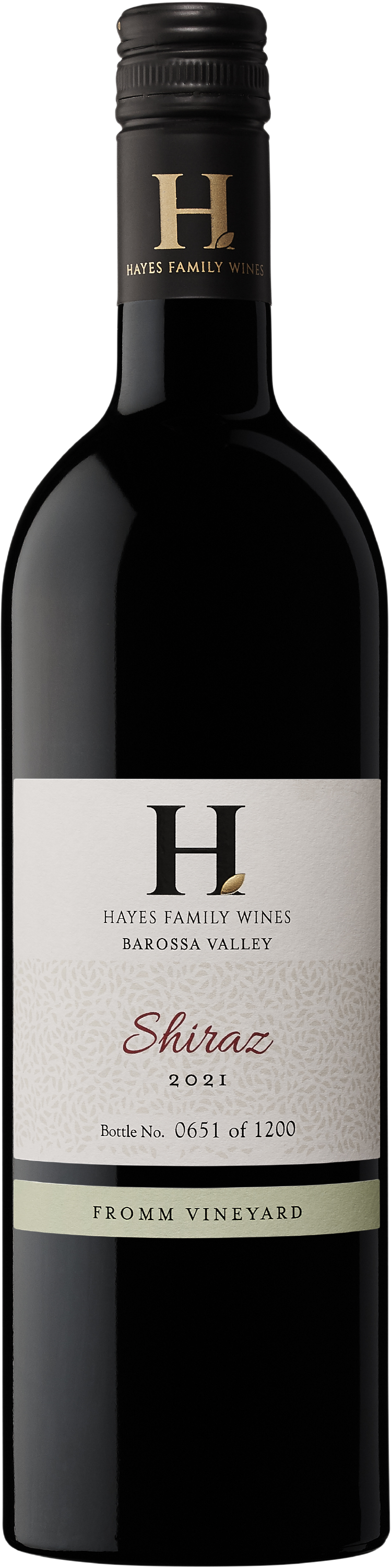 Hayes Family Wines Fromm Vineyard Shiraz 2021
